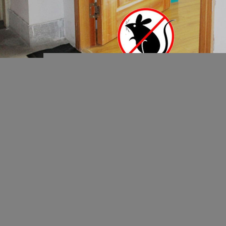 2 pcs Mouse Rodent Glue Rat Trap Board Mice Killer  Length:1.2m, Long Black