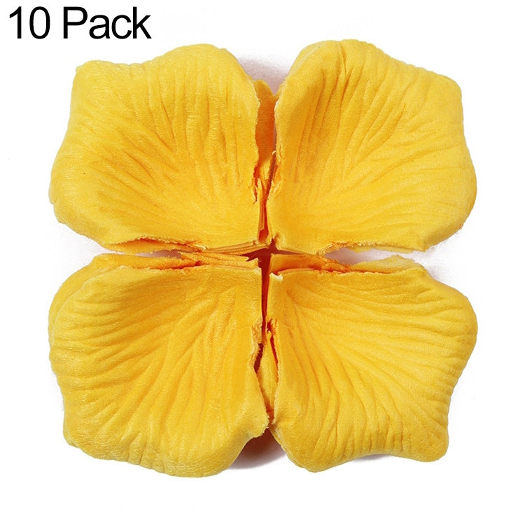 1000pcs / Pack Artificial Wedding Rose Petals Flowers Wedding Decorations, Red, Wine Red, Magenta, Purple Red, Light Pink, Cream White, White, Dark Purple, Light Purple, Wine Red + Dark, Violet, Yellow, Sunset Red, Dark Blue, Light Blue, Lake Blue     ...