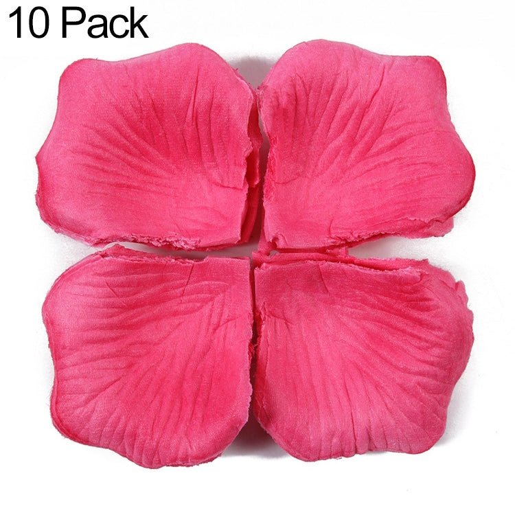 1000pcs / Pack Artificial Wedding Rose Petals Flowers Wedding Decorations, Red, Wine Red, Magenta, Purple Red, Light Pink, Cream White, White, Dark Purple, Light Purple, Wine Red + Dark, Violet, Yellow, Sunset Red, Dark Blue, Light Blue, Lake Blue     ...