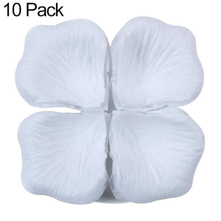 1000pcs / Pack Artificial Wedding Rose Petals Flowers Wedding Decorations, Red, Wine Red, Magenta, Purple Red, Light Pink, Cream White, White, Dark Purple, Light Purple, Wine Red + Dark, Violet, Yellow, Sunset Red, Dark Blue, Light Blue, Lake Blue     ...