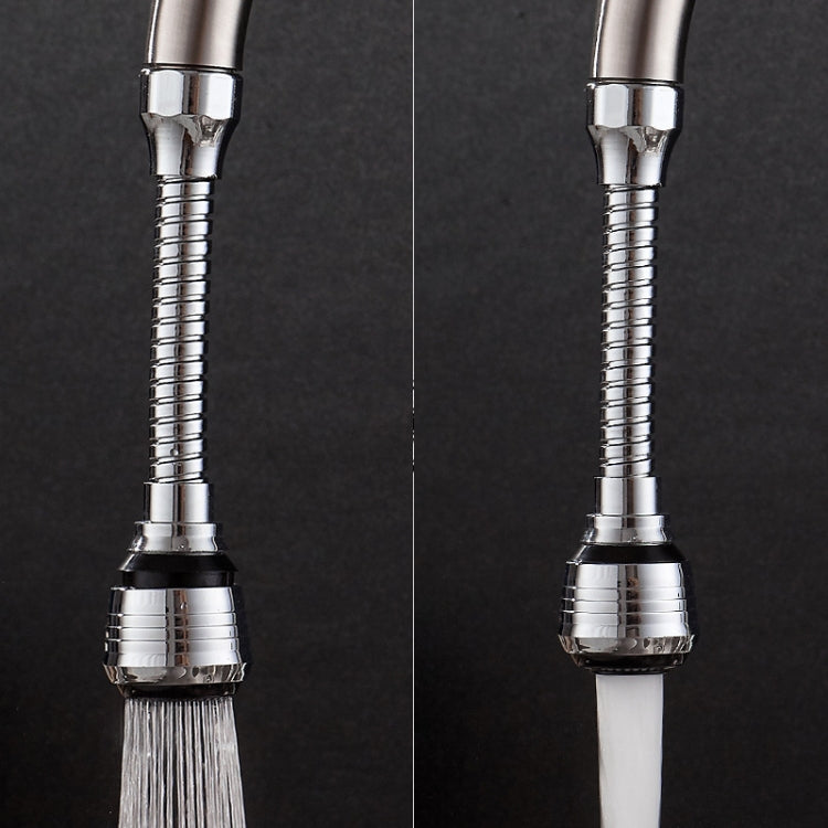 360 Degree Rotate Kitchen Accessories Long Water Bubbler Filter Water Saving Aerator Nozzle Tap, Long Water Bubbler Filter