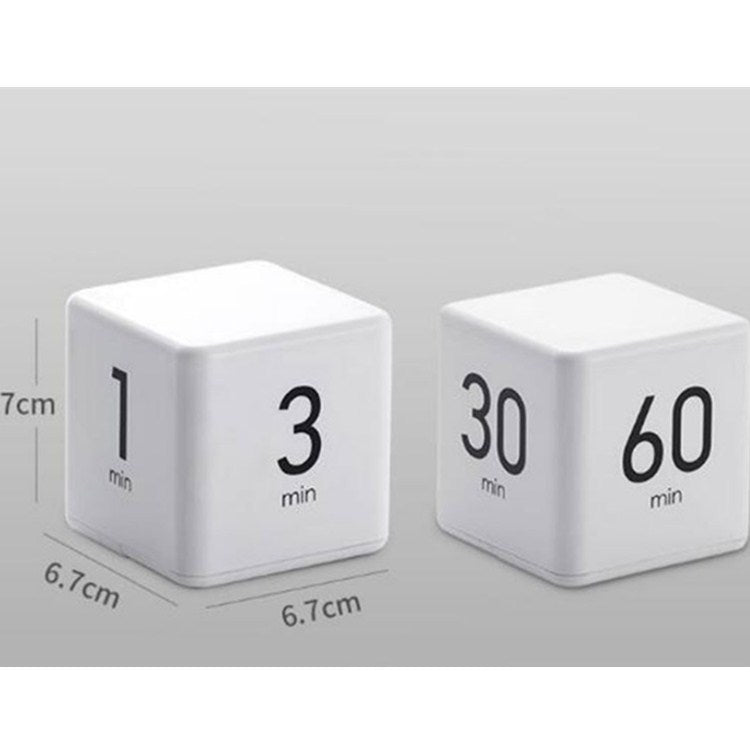LED Magic Cube Time Manager Kitchen Timer, 1-3-5-10, 15-20-30-60