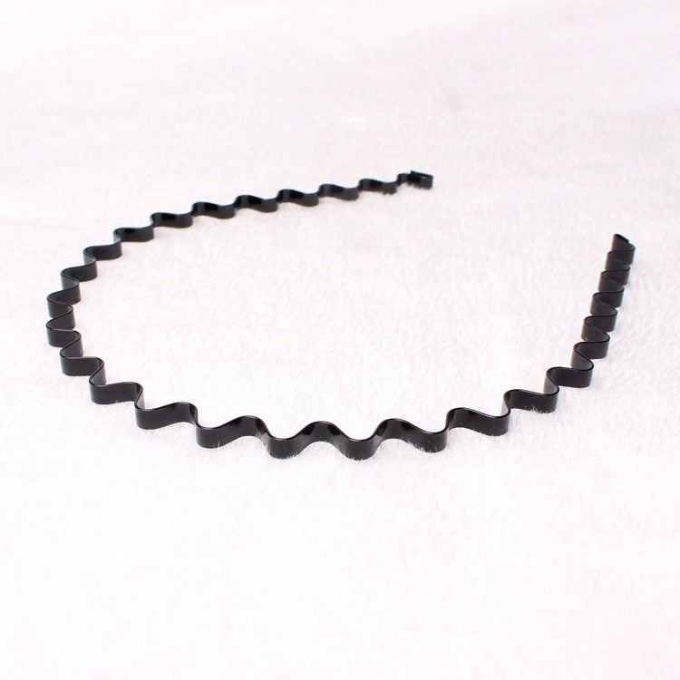 2pcs Unisex Simple Wavy Hair Head Hoop Band Sport Headband Hair accessories