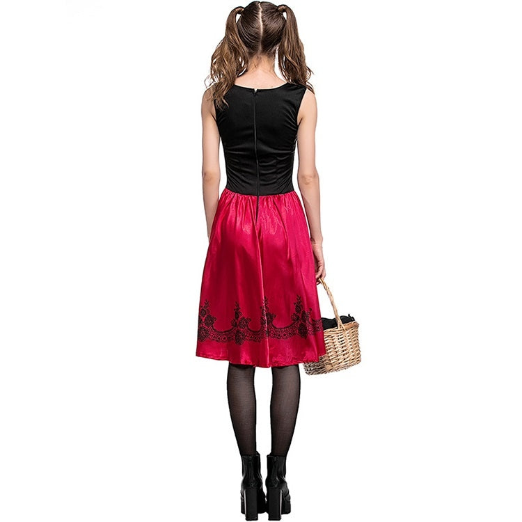 Little Red Riding Hood Costume For Adults Cosplay, S, M, L, XL, XXL, XXXL